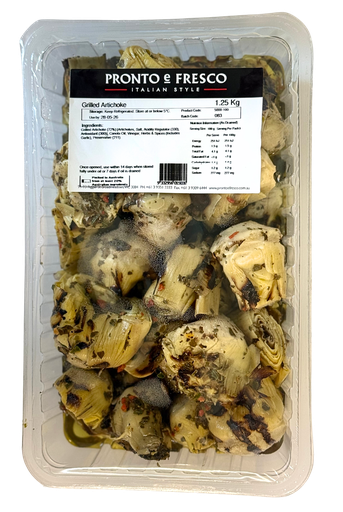 [PROFREART1.25-UC4] Pronto e Fresco- Grilled Artichokes x1.25kg