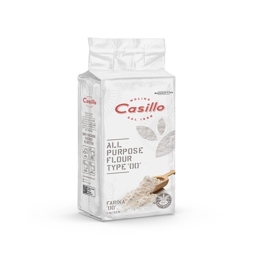 [CASFLO00-B] Casillo - Soft Wheat Flour/All Purpose 00 - 1kg x 10