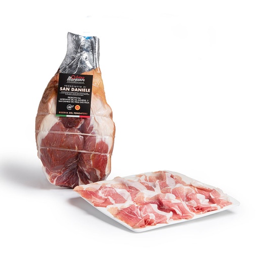 [MORSANRISFLA-K] Morgante- Prosciutto San Daniele Riserva Flat (Pressato) 20/22 Month 7.5kg