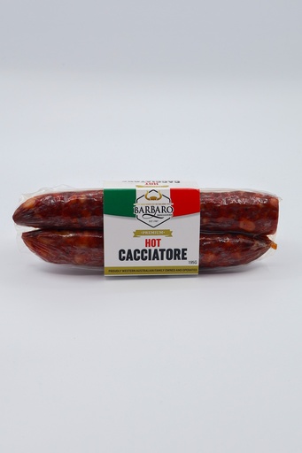 [BARCACTWIHOT195-B] Barbaro- Cacciatori Twin Hot 12 x 195g  
