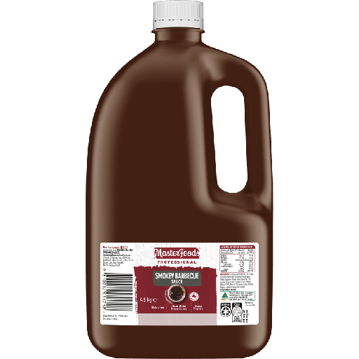 [MFSSMKYBBQ-UC3] Masterfoods Professional G/Free Smokey Barbecue Sauce x4.5kg