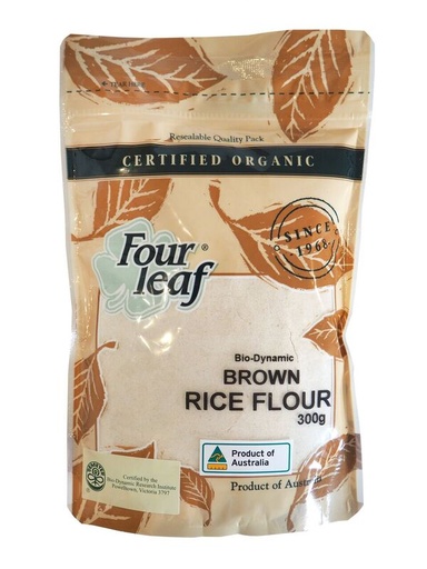 [FOULEA18-B] Four Leaf Brown Rice Flour  300g x 6