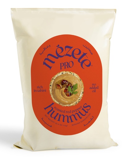 [MEZROARPHUM-B] Mezete Roasted Red Pepper Hummus Dip 4x1kg