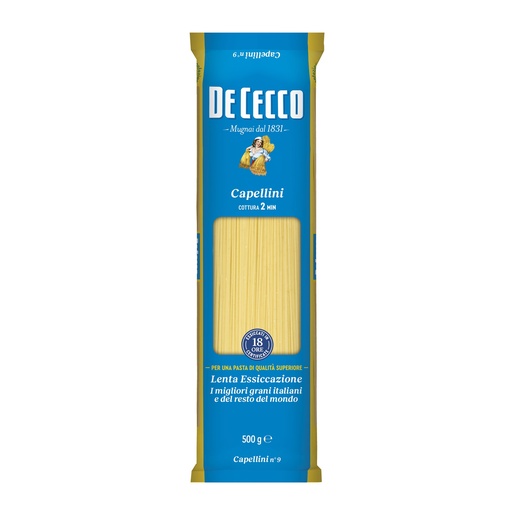 [DECPAS0009-B] De Cecco CAPELLINI 24 x 500g (QSX0009)
