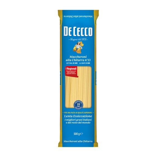 [DECPAS0013-B] De Cecco MACCHERONI CHITARRA 24 x 500g (QSX0013)