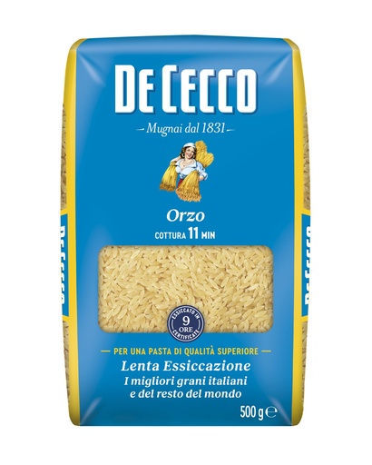 [DECPAS0074-B] De Cecco ORZO / RISO 24 x 500g (QSX0074)