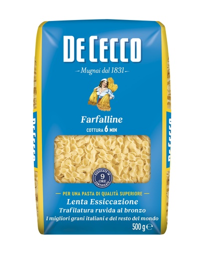 [DECPAS0095-B] De Cecco FARFALLINE 24 x 500g (QSX0095)