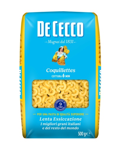 [DECPAS0168-B] De Cecco COQUILLETTES 24 x 500g (QSX0168)