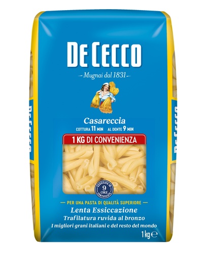 [DECPAS4088-B] De Cecco CASARECCIA 12 x 1Kg (QSX4088)