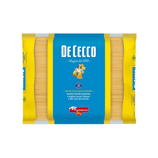 [DECPAS6012-B] De Cecco SPAGHETTI DA 4 x 3Kg (0SX6012)