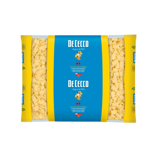 [DECPAS6136-B] De Cecco MEZZE MANICHE RIGATE DA.3 4 x 3Kg (0SX6136)