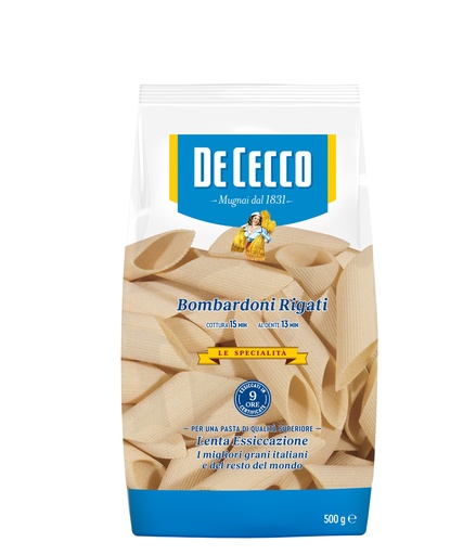 [DECPAS3128-B] De Cecco BOMBARDONI RIGATI  12 x 500g (0SX3128)