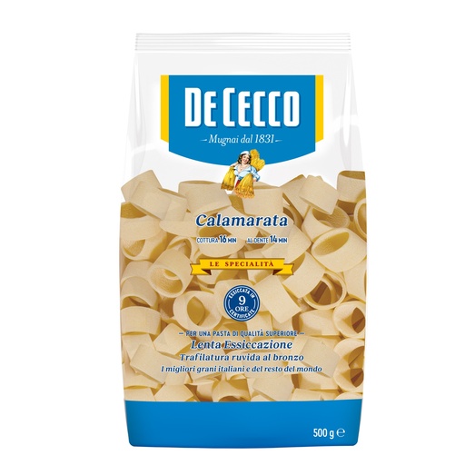 [DECPAS3129-B] De Cecco CALAMARATA 12 x 500g (0SX3129)