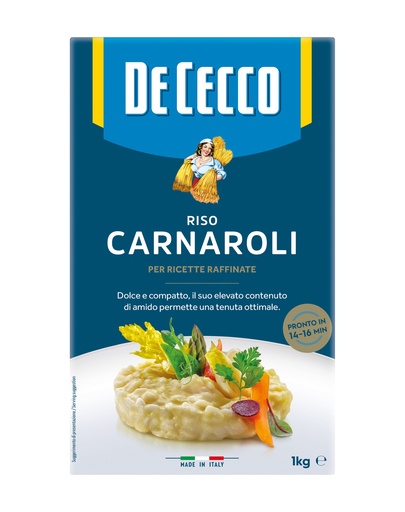 [DECRIC20851-B] De Cecco RISO CARNAROLI 12 x 1Kg (RI20851)