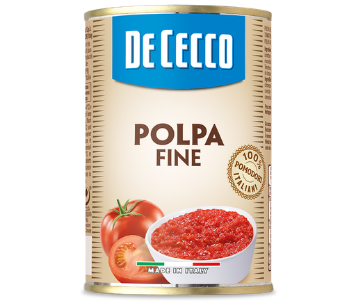 [DECTOM00973] DE CECCO POLPA FINE 400G x 12 (PI00973)