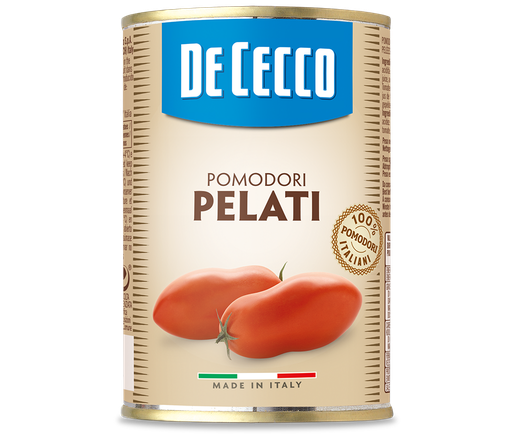 [DECTOM1976] De Cecco POMODORI PELATI 400G x 12 (PPE1976)