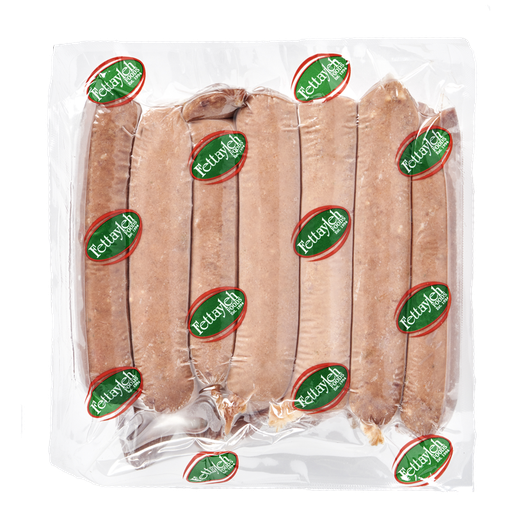 [FETBEEBLASAU-B] Fettayleh- Halal Beef Blanched Sausages 10 x 1kg