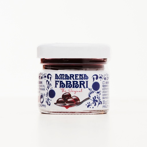 [FABAMA35-B] Fabbri - Amarena Cherries 35G X 24-(9110935-35B)