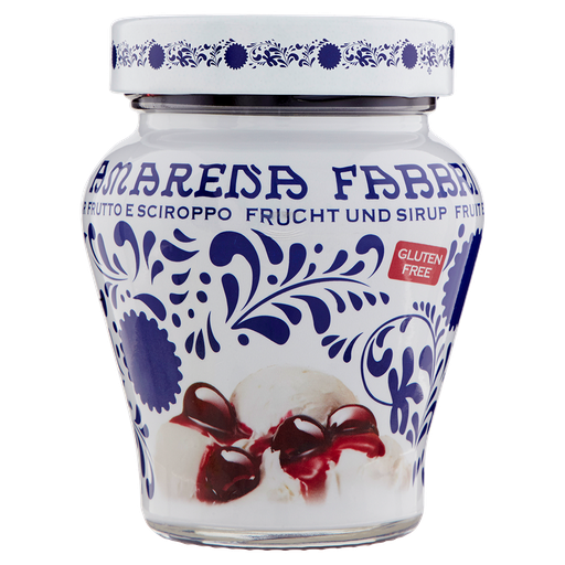 [FABAMA600-B] Fabbri - Amarena Cherries Opaline 600G X 6-(9981168-83Y)