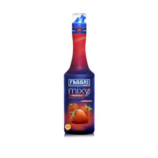 [FABMIXSTR-UC6] Fabbri - Mixyfruit Strawberry PET 1.300Kg-UNIT-9166105-45M
