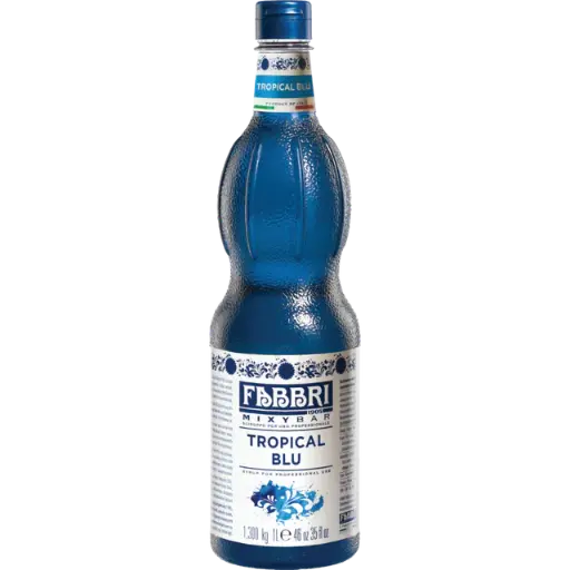 [FABSYRTROP-UC6] Fabbri - Mixybar Syrup Tropical Blue PET 1000ml-UNIT-(9159760-85L)