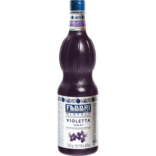 [FABSYRVIO-UC6] Fabbri - Mixybar Syrup Violet PET 1000ml (9158355-6AT) -UNIT