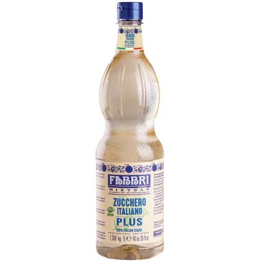 [FABSYRSUG-UC6] Fabbri - Mixybar Syrup 100% Italian Sugar PET 1000ml (9150152-AE1)-UNIT