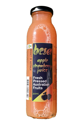[BESAPPSTRBLE-B] Besa- Apple/Strawberry Blend Fresh 310ml x 12  