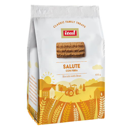 [ITABISSAL400-B] Ital-Classic Biscuit Wholemeal Salute 10 x 400g* 