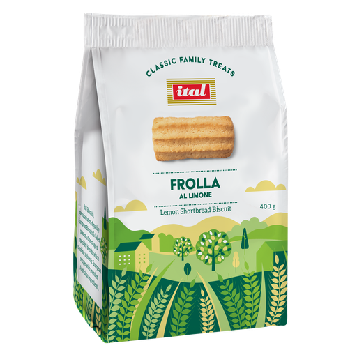 [ITABISLEMSHO400-B] Ital-Classic Biscuit Italian Lemon Shortbread 10 x 400g* 