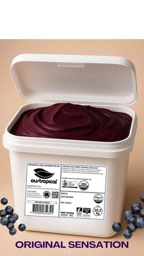 [ATACAI60-U] Austropical - Organic Acai Sorbet Original Sensation (60%) 10.2kg