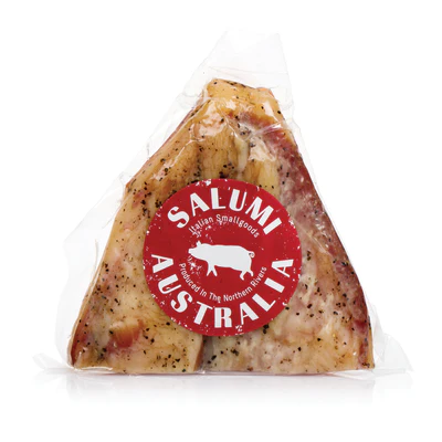[SALU2011-KC10] Salumi- Guanciale (Cured & Aged Pork Jowl) Free Range 300g
