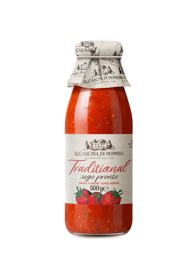 [PEPTRAD-B] La Cascina Di Peppino- Sauce Traditional 500g x 6