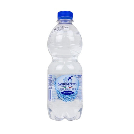 [SBMWMWSPET500] San Benedetto Sparkling Water 500ml PET X 24 (6012)