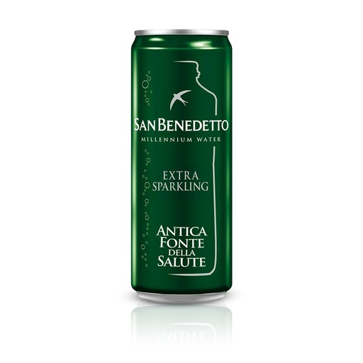 [SBMWMES33-B   ] San Benedetto Millennium Water Sparkling  Cans x 24