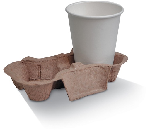 [2CUPTRAY-B] 2 Cup Holder Board Tray x 500