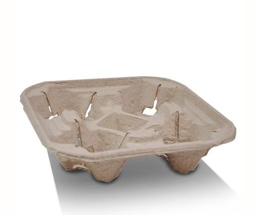 [4CUPTRAY-B] 4 Cup Egg Board Tray x 200