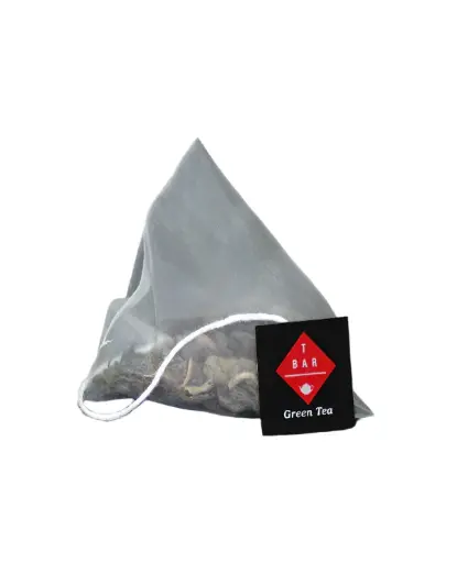 [TBAR13038-UC24] T Bar- Green Tea Sencha Pyramid Tea bags 3gm 50 Pack 