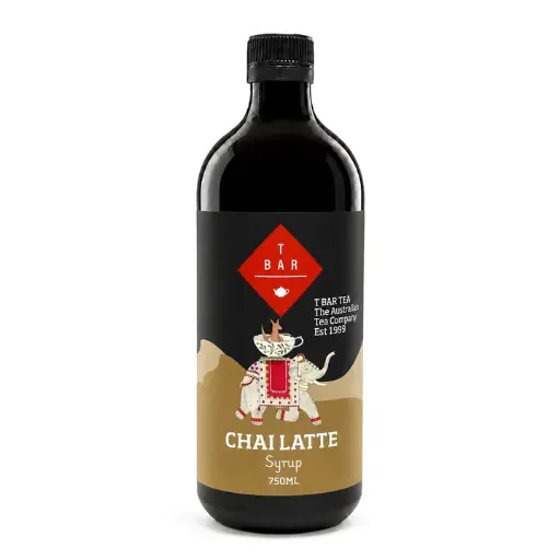 [TBAR8751-UC6] T BAR- Chai Latte Syrup 750ml