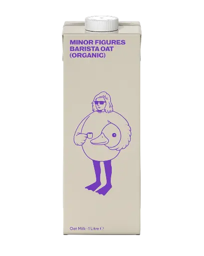 [MINFIGBARORGOAT-B] Minor Figures- Barista Organic Oat Milk - 6 x 1Lt
