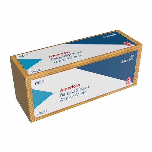 [BURGERSLICES-UC4] Schreiber American Hi Melt Burger Cheese Slices 2.26kg (96)