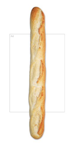 [PUREBAKED100-B] Baguette 300gm x 28