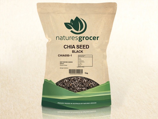 [CHIASEEDS-UC10] Black Chia Seeds 1kg