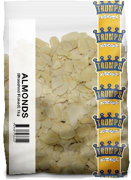 [ALMOND-UC10] Blanched Almond Flakes 1KG