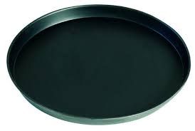 [GI-TLN3425] BLUE IRON ROUND PIZZA PAN 34CM