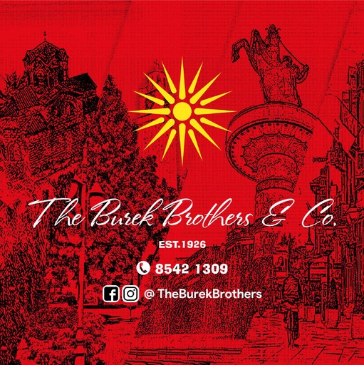 [XXPB_BUREK09-U] Burek Bro Pizza Box 9" x 50