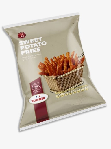 [POTCHIPSWPT-B] Battered Sweet Potato Fries 2.5kg x 4