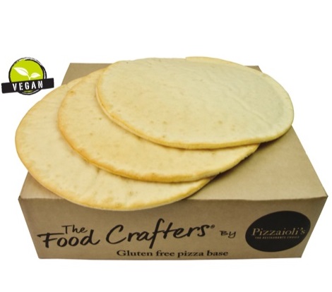 [BUVPIZZABASE-PGF-10-B] Buvetti- Gluten Free Pizza Bases 10" x 15