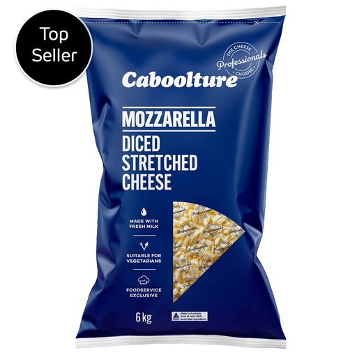 [CABMOZSHR-B] Caboolture- Shredded Mozzarella 6kg x 2