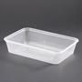 [CMFZ0500-UC10] Capri Freezer Grade Rectangular Container 500ml x 50
